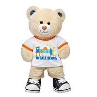 White Myrtle Beach T-Shirt